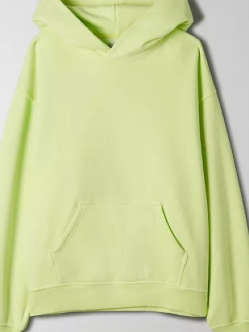 Aritzia Light Lime Green Hoodie Sweatshirt - size 2